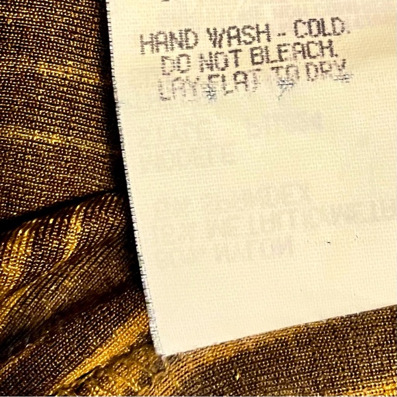 Short, glitzy tank top by Brochure, women's size L - Picture 6 of 7